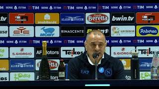 Mister Calzona conferenza stampa CagliariNapoli 11quotl’errore nel finale mi fa arrabbiare di piùquot [upl. by Assecnirp]