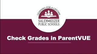 How to Check Grades in ParentVUE [upl. by Crim]