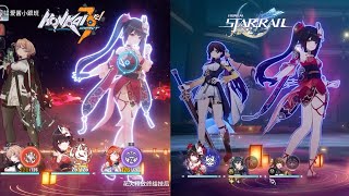 Sparkle Gameplay In Honkai Impact 3rd VS Sparkle Gameplay In Honkai Star Rail [upl. by Buttaro]