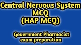 human anatomy and physiology mcqcnsmcqgovernmentpharmacistexampreparation [upl. by Prichard]