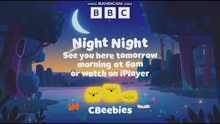 CBeebies Closedown  17th March 2023 [upl. by Nomed]