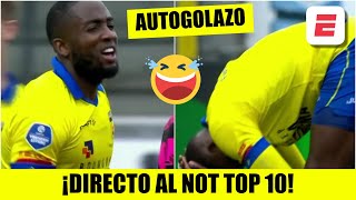 ESTE AUTOGOLAZO va directo al NO TOP 10 de SportsCenter  Eredivisie [upl. by Irtak]