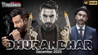 New Bollywood Movie Dhurandhar Hindi  Trailer ranveersingh trailer [upl. by Iohk]