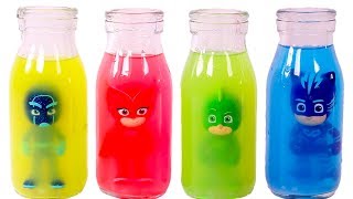 PJ MASKS 🌈 Aprende los colores con PJ Masks en botellas sorpresa [upl. by Eiggep]