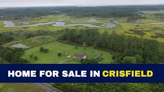 3620 Country Club Rd Crisfield MD  Waterfront 29 Acres [upl. by Intruok]