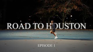 Chasing Sub 3 Hour Marathon Speed Training for Houston  Episode 1 [upl. by Zerdna792]