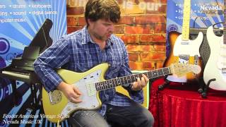 Fender American Vintage 65 Jazzmaster Aztec Gold  Demo [upl. by Rebmak]