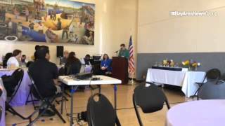 richmond poet Jerome Smith at homeless conference [upl. by Carolin]