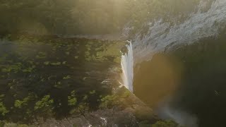 Kaieteur Falls Guyana Drone Video [upl. by Hamrnand]