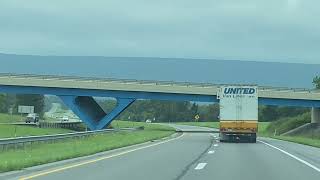 US route 22322 Lewistown PA to Duncannon PA eastbound part 2 [upl. by Rossner]