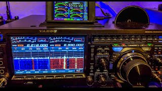 Shortwave Radio  More Unknown Signals 6930 KHz and 6218 KHz [upl. by Adnouqal]