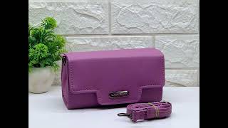 New Trendy Sling Bag For Women And GirlsMaterial SatinSize75x25x35 Inch PRICE 320 FREE SHI [upl. by Kaete]