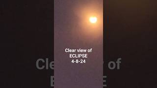 HOW COULD YOU FIND CLEAR VIEW OF ECLIPSE WATCH THIS eclipse trending shorts [upl. by Dulcle960]