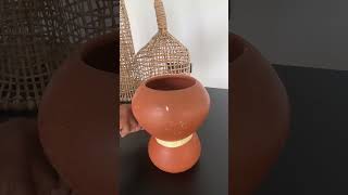 Wall putty vase diy [upl. by Rimisac]