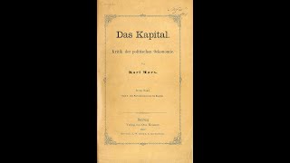 Das Kapital Volume I Karl Marx [upl. by Erusaert]