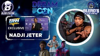 Miles Morales Meets Dream Con Nadji Jeter Press Conference Dream Con 2024 [upl. by Kong]