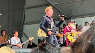 Conan O’Brien and Dawes  Introduction and Forty Days  Live at Newport Folk Festival 2024 [upl. by Akirehs]