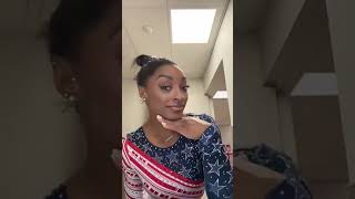 Simone Biles Makes History at the Paris 2024 Olympics short kpop simonebiles [upl. by Cart]