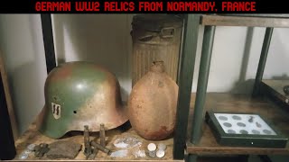 German WW2 Relics from Normandy incl Omaha Beach amp Falaise Pocket [upl. by Aisitel491]