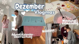 ❄️ DEZEMBER VLOG Adventskalender von meinem Freund Wohnungseinweihung gesund werden 💖🫶🏼🎄 [upl. by Tnomyar]