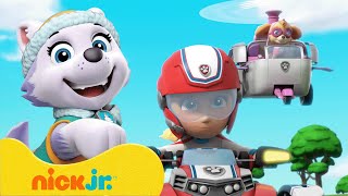 دوريات المخلاب  أفضل عمليات إنقاذ للجراء الإناث مع سكاي وإيفريست وكايتي  Nick Jr Arabia [upl. by Berri]