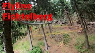 Flyline Oberwiesenthal am Fichtelberg in 4K [upl. by Enowtna]