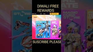 Diwali Free Events Rewards 🥳 freefire totalgaming freefireshorts freefirediwali [upl. by Eelrahs]