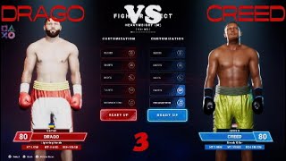 Adonis Creed VS Viktor Drago lllUndisputedUndisputed difficulty PS5 Gameplay [upl. by Nannahs]