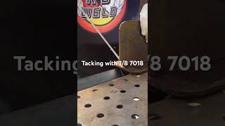 Tacking with a 6 lb Welder 90 [upl. by Irrep]