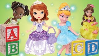 Alphabet Phonics with Disney Princesses [upl. by Ennail]