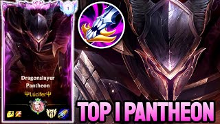 WILD RIFT PANTHEON  TOP 1 PANTHEON GAMEPLAY  EX SOVEREIGN RANKED [upl. by Yesor128]