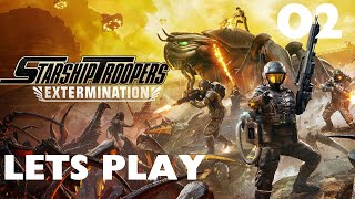 StarShip Troopers Extermination  Lets Play Part 2 [upl. by Verras711]