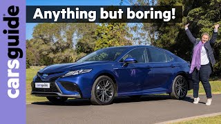 2024 Toyota Camry Hybrid review SL  Beloved by Uber drivers – but what about family car buyers [upl. by Cummings]