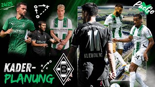 Kaderplanung Borussia Mönchengladbach 2425🔥Fohlen bereit für die Neue Saison ⚽️⁉️ [upl. by Yelnek327]