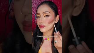 How to Contour using a beauty blender You must try it ✨mackuphack makeuptutorial makeuptips [upl. by Palmer]