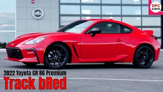 2022 Toyota GR 86 Premium in Track bRed [upl. by Acirred]