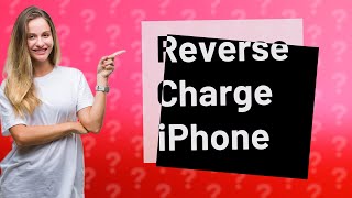 Can you reverse charge iPhone with iPad [upl. by Asilenna515]