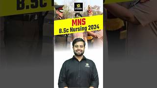 MNS BSc Nursing 2024  Military Nursing Service mns shorts  Dr Himanshu Sir [upl. by Jankey]