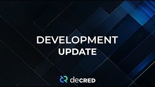 Decred Development Update  Bison Wallet P2P DEX Is Here [upl. by Jude96]