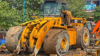 Caterpillar Wheel Loader Imported From Thailand  Incredible Repairing Procedure Of Huge CAT [upl. by Schonfeld]