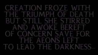 Cradle of Filth  Saffrons Curse Lyrics [upl. by Hobart]