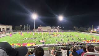 Bentonville West Midnight Regiment quotReflectionsquot  Bentonville Marching Invitational  Finals [upl. by Neerak]