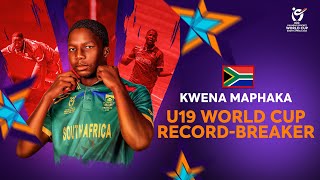 The unstoppable Kwena Maphaka  U19 World Cup wicket compilation [upl. by Encratis883]