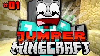 HARDCORE ABENTEUER der LÜFTE  Minecraft Jumper 01 DeutschHD [upl. by Ennovi232]