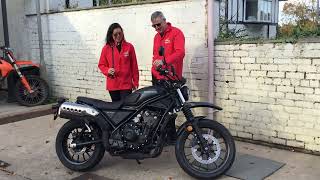 2024 Honda CL500 Scrambler Black Edition  50 second walkaround 🚶‍♂️🏍️ cl500 scrambler [upl. by Mccullough]