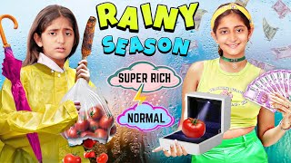 MONSOON ke Din  RAINY SEASON  Family Rich vs Normal  MyMissAnand [upl. by Germayne353]