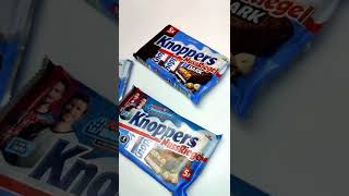 Knoppers NussRiegel I Part 1 I Candy Bar I Unboxing I Sounds [upl. by Cinemod]