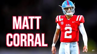 Ole Miss QB Matt Corral 2021 Highlights 🟥🟦 ᴴᴰ [upl. by Nudnarb532]