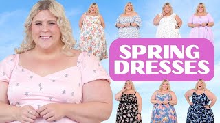 Plus Size Try On Haul 2024  Spring Dresses from Torrid [upl. by Kory]