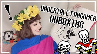 FANGAMER UNBOXING Undertale Merch amp Vinyls [upl. by Nodnol]